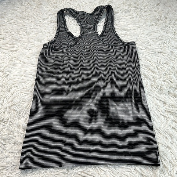 Lululemon Swiftly Tech Tank Hyper Stripe Black White - Picture 3 of 3